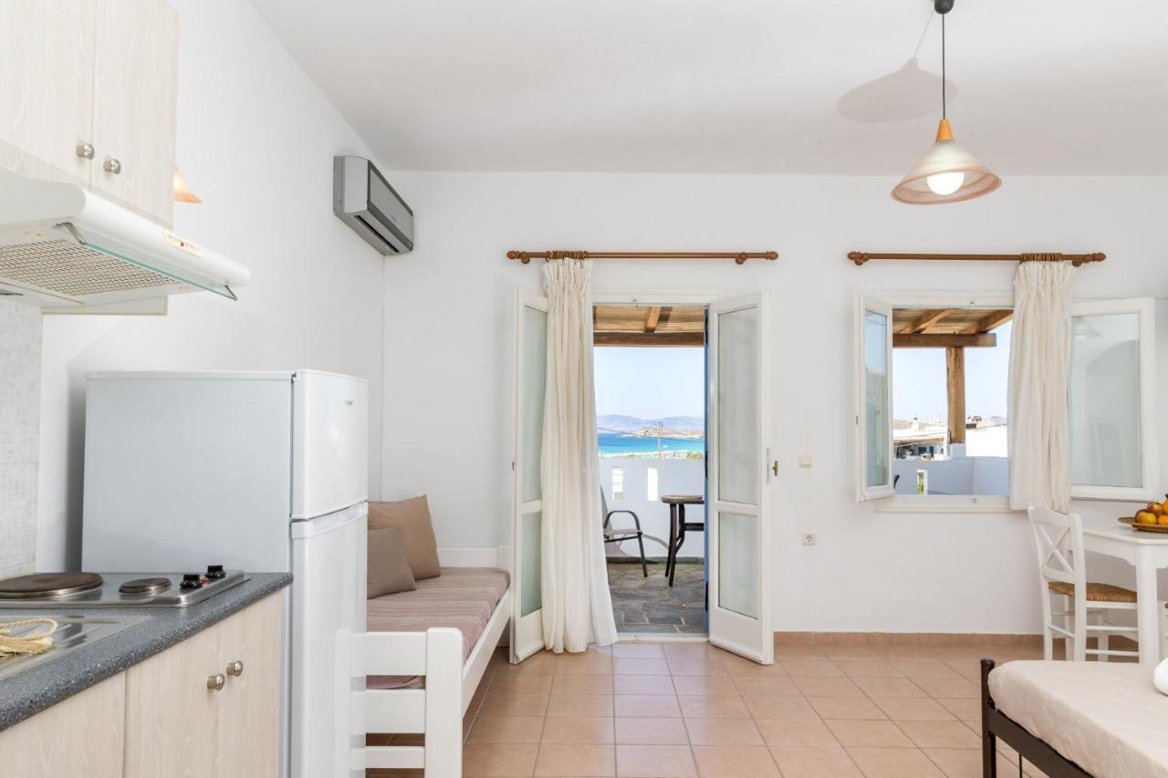 Aqua Naxos Apartments & Suites Агиос-Прокопиос Экстерьер фото